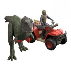JURASSIC WORLD - COFFRET CAPTURE DINOSAURE VÉHICULE TOUT-TERRAIN ET DINO